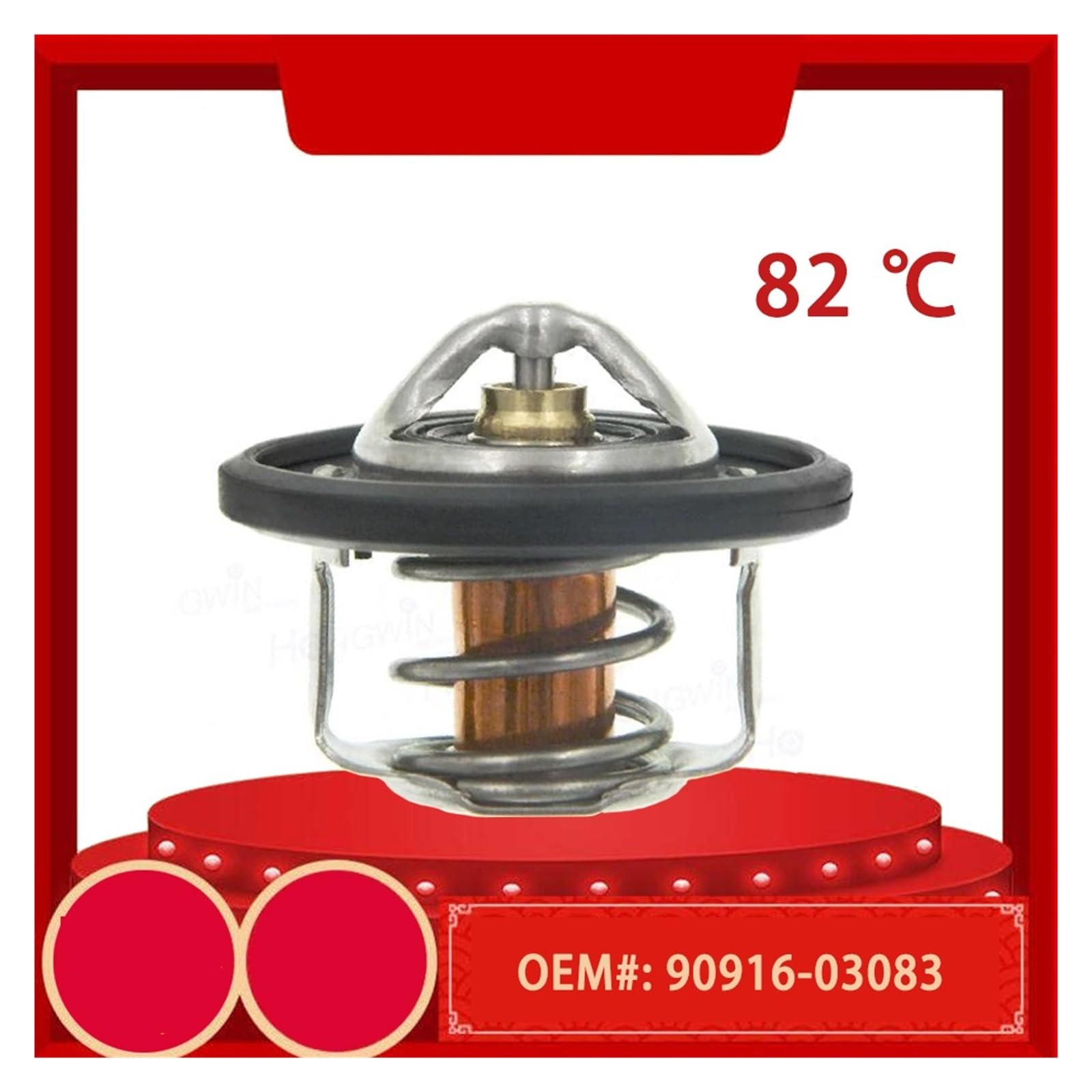 Coolant Thermostat,Fit For Toyota