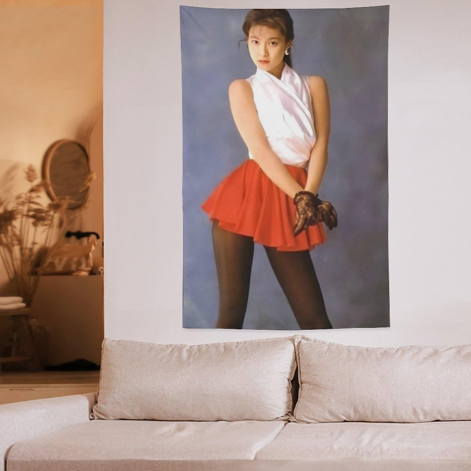 Amazon.co.jp: 森高千里-392 タペストリー、絵画、ポスター、壁紙