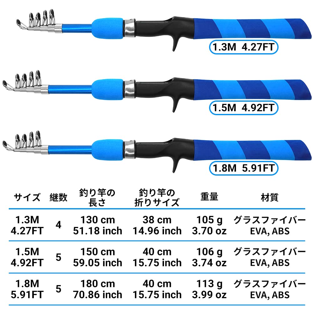 ST-44 小型リール セット Amazon | Kilitn 子供用釣り竿