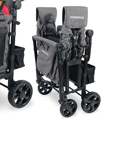 Amazon.com : WONDERFOLD W4 Elite Stroller Wagon (4 Seater