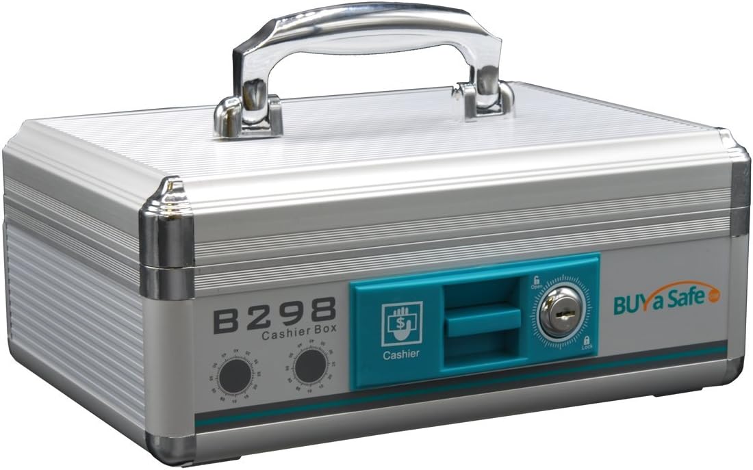 Aluminum Cash Box B298