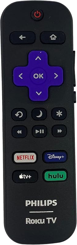 OEM Replacement Remote Control for Philips Roku TV URMT21CND016