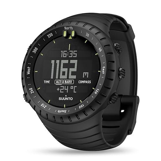 Relógio Outdoor, Suunto, Core All Black (Military), SS014279010, Único, Preto