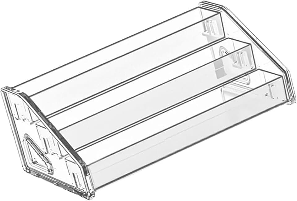 Expositor de Acrílico para Moedas Comemorativas, Organizador, Suporte para Medalhas, Distintivos, Brinquedos E Miniaturas de ação, 3 níveis