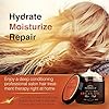Argan-Oil-Hair-Mask-Organic-Argan-Almond-Oils-Deep-Conditioner-Hydrating-Hair-Treatment-Therapy-Repair-Dry-Damaged-Color-Treated-Bleached-Hair-Hydrates-Stimulates-Hair-Growth-8-Oz Argan Oil Hair Mask, 100% Organic Argan & Almond Oils - Deep Conditioner, Repair Dry Damaged, Color Treated & Bleached Hair - Hydrates & Stimulates Hair Growth, 8 Oz