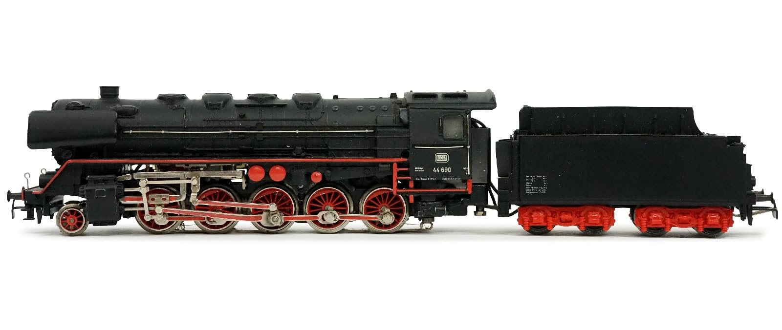 Generico Locomotiva a Vapore con Tender GN 800 44690 Scala 1/87 H0 – Modellino da Esposizione Anni ’70