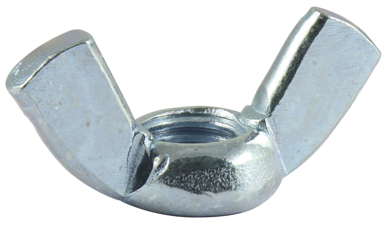 TIMco NW6Z BZP Wing Nut M6 - Zinc (Box of 300), Silver