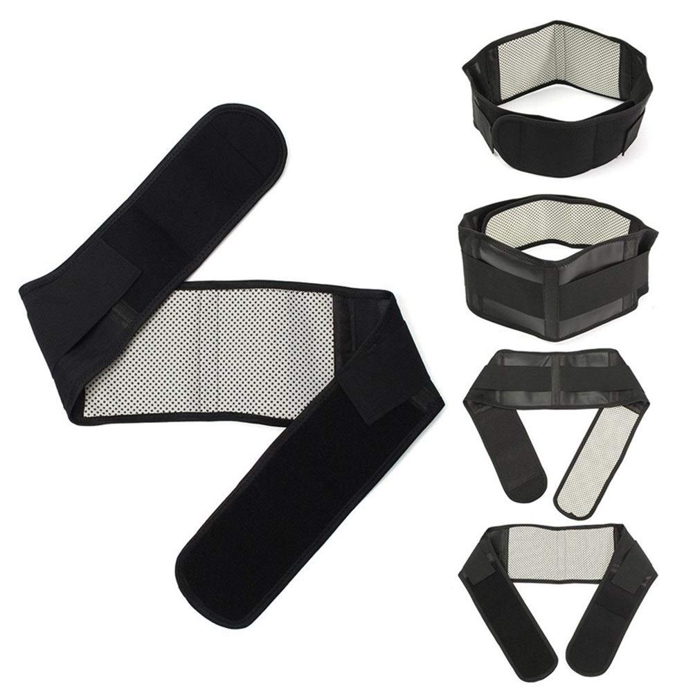 Tutore lombare Vita regolabile Tormalina Autoriscaldante Terapia magnetica Cintura di supporto for la schiena Fascia for massaggio Assistenza sanitaria uomo donna(3XL)