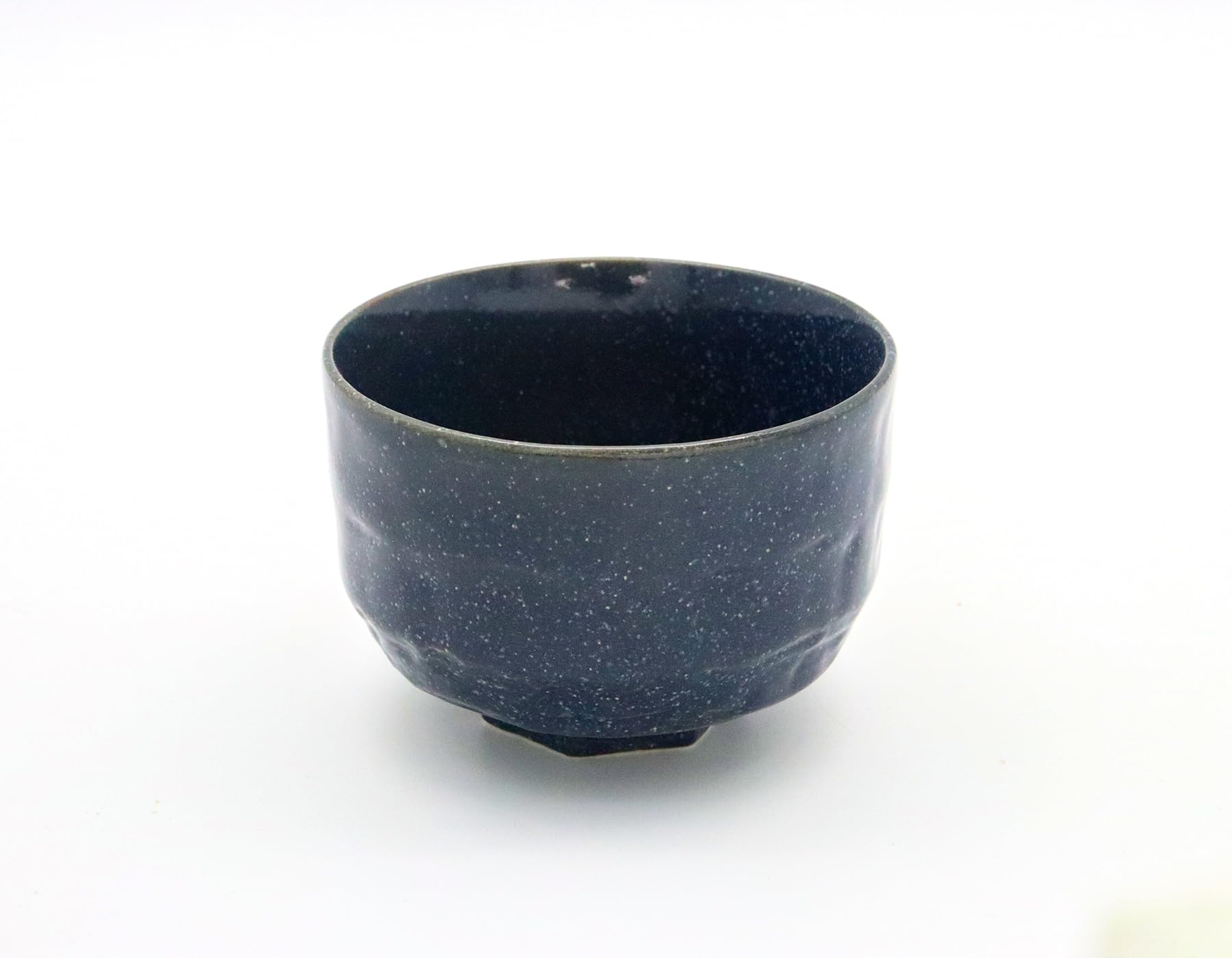 Mino Ware Matcha Bowl Blue Snow 4in Porcelain Chawan Small Bowl Japan