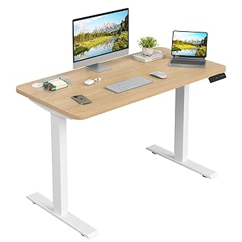 新品未開封 昇降式デスク スタンディングデスク 木目調 120cm x 60cm Amazon | Cubiker 電動 昇降式デスク スタンディングデスク 昇降