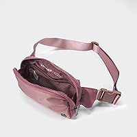 Vista 5 de Pander Riñonera grande de 2 litros, impermeable, para mujeres y hombres con correa ajustable.