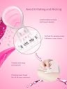 Caredone Portable Body Hair Razor – Mini Bikini Razor for Women, Smooth & Gentle Shaving, Perfect for Travel (1) gallery image