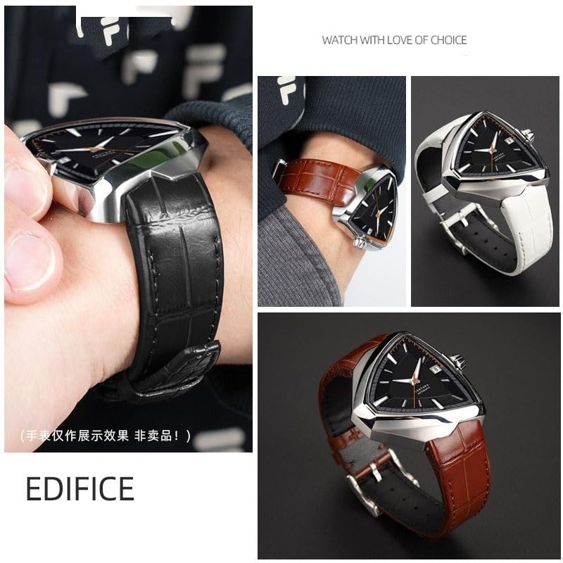 Bracelet de montre en cuir pour Hamilton Adventure idéal pour vos rendez-vous