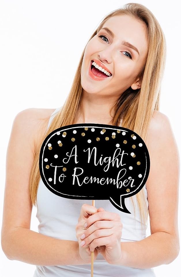 Prom - Photo Booth Props Kit - 20 Count
