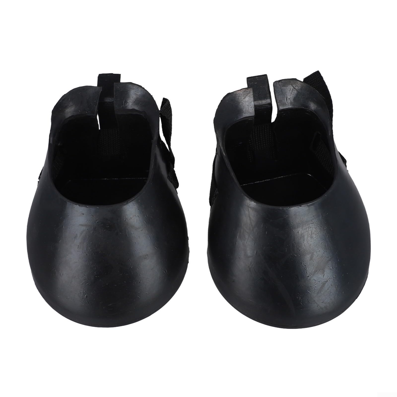 Besttoolifes Chaussures de cheval en caoutchouc antidérapantes pour équitation, noir, M