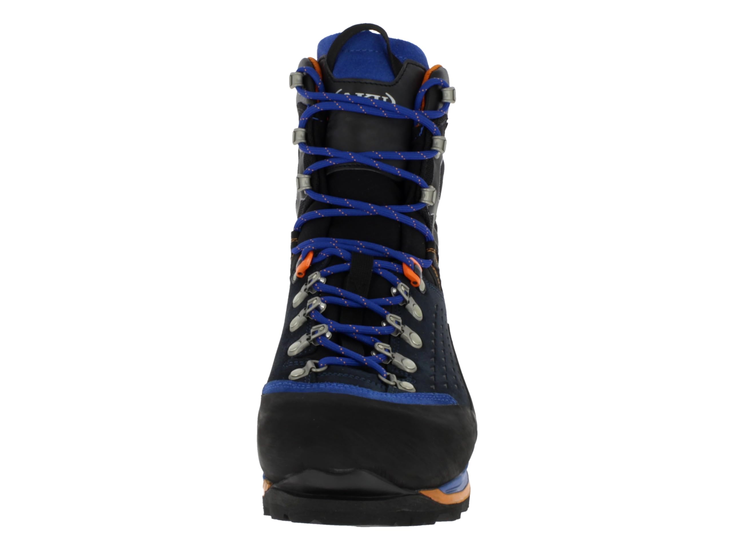 AKU Hayatsuki GTX wasserdichte und seigesenfeste Hochtourenschuhe für Bergsteigen und Eisklettern (B-Ware) Blue/Orange EU 47,5