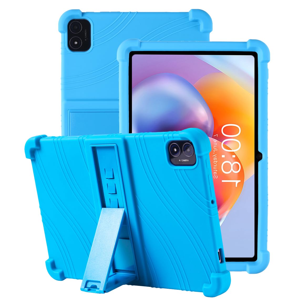 AKNICI Custodia Cover per Blackview Mega2/Blackview Mega 2/TECLAST T60Plus/OSCAL Pad 100 Tablet
