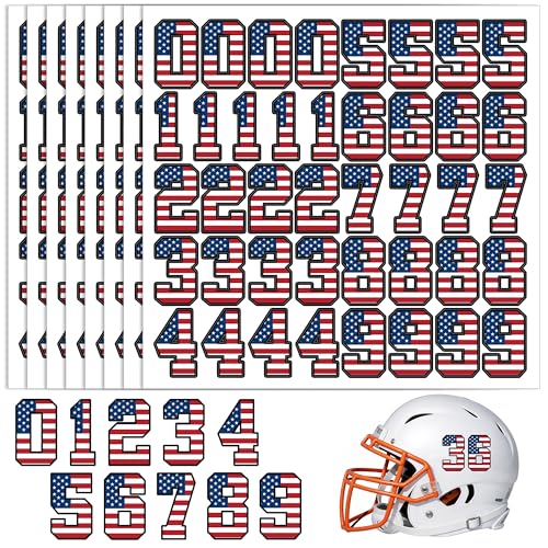 SHANGXING American Flag Helmet Numbers