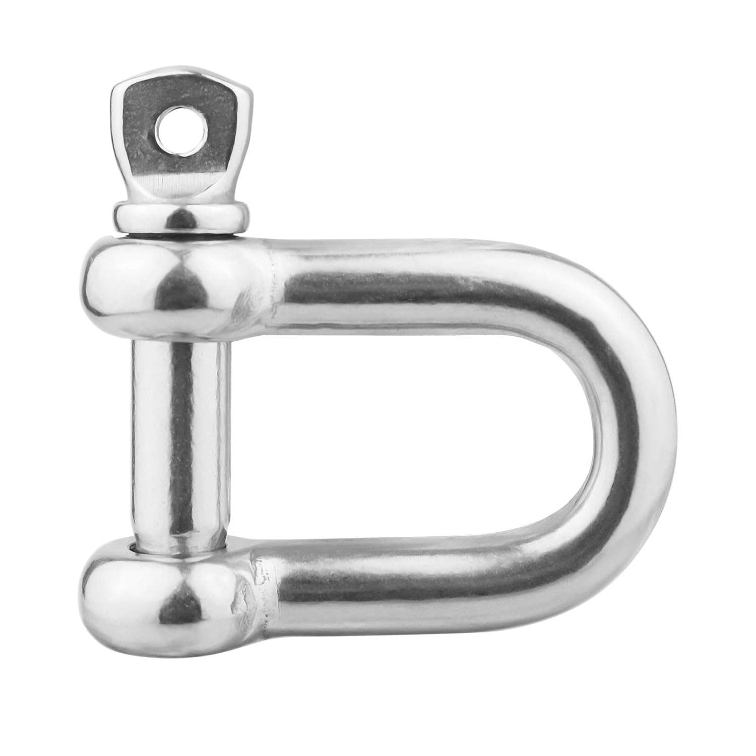 BNYZWOT M10 3/8 inch 304 Stainless Steel European Style Anchor Shackle Bow Rigging with Pin Clevis Ring Pack of 5: Industrial & Scientific