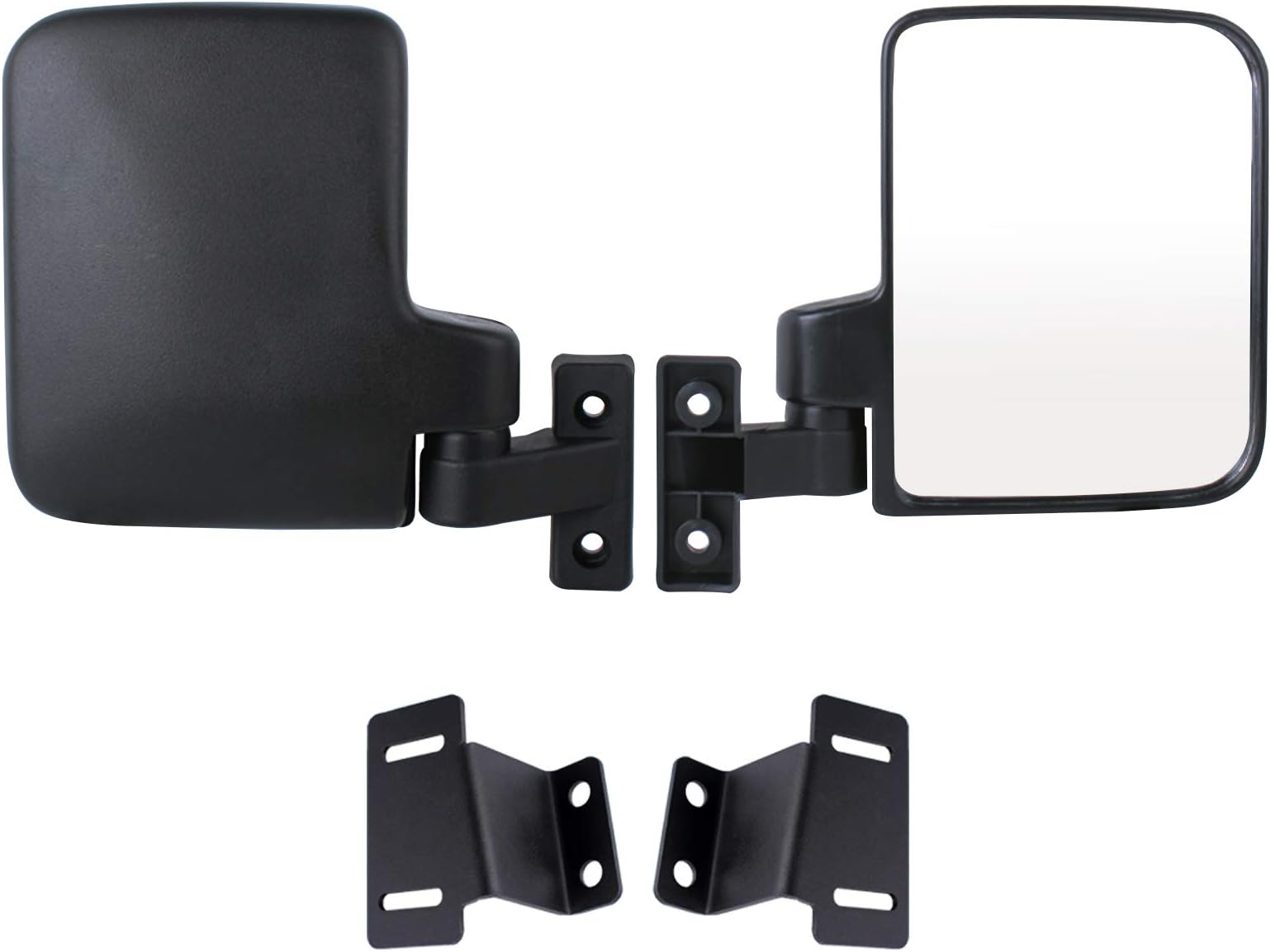 UNIGT Ranger Side View Mirror Compatible with 2015-2021 Polaris Ranger 500 570 900 Fits Pro-Fit Cab Lock N Ride Factory Cage Frame Ranger Side Mirrors (NOT FOR ROUND ROLL BARS)