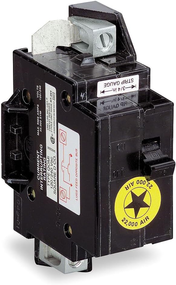 SCHNEIDER ELECTRIC Miniature Circuit Breaker 240-Volt 70-Amp QOM70VH Rack Pc 2U Universal Ssd Ac 3 Slots