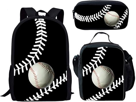 baseball school backpack