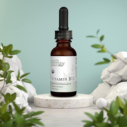 Miniatura 5 de Suplemento líquido sublingual de vitamina B12 2000 mcg (paquete de 2)  Gotas veganas de metilcobalamina para energía natural, mantienen el