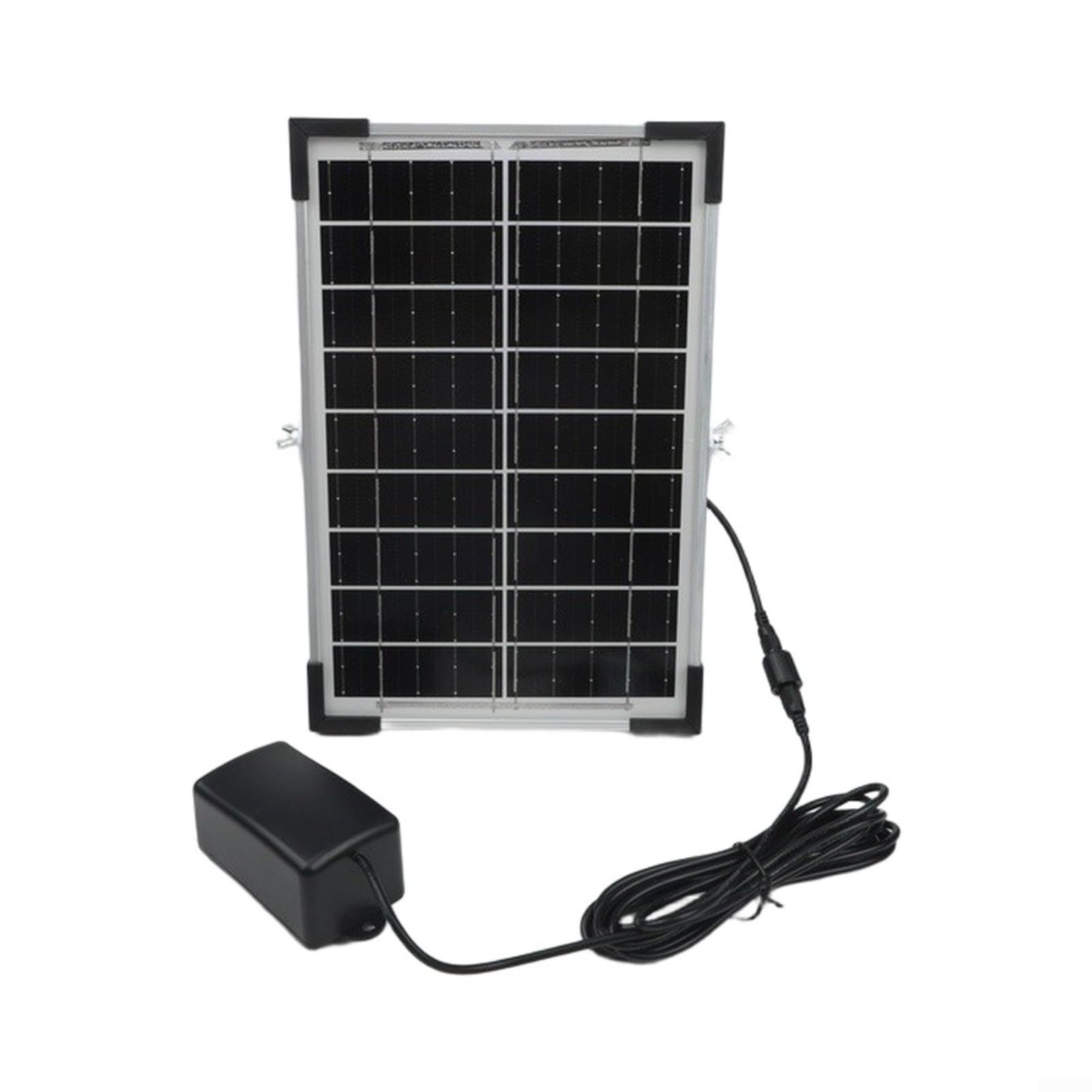 5W Solar Aquarium Oxygenator, Kabellose Luftpumpe für Fischteiche im Freien, Dual Outlet Design für gesundes Wasserleben