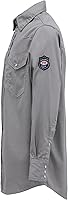 Vista 63 de BOCOMAL FR Shirts 6.25oz Camisas de soldadura ligeras Camiseta ignífuga para hombre ignífuga