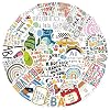 50Pcs Cartoon ABA Stickers for Kids...