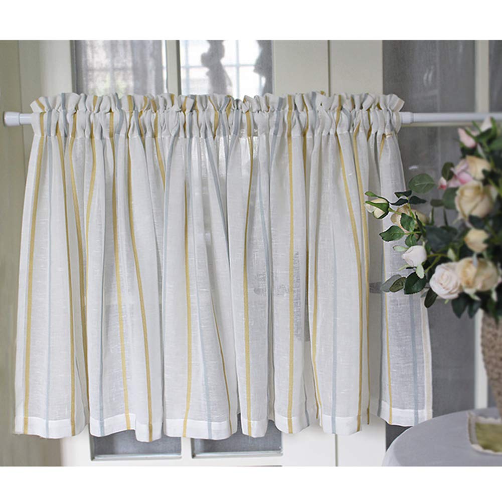 Cortina corta antipolvo OKUOKA de estilo nórdico, perfecta como divisoria y para baño