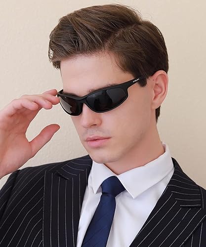 Miniatura 7 de FAGUMA Gafas de sol deportivas polarizadas para hombres, ciclismo, conducción, pesca, protección UV400