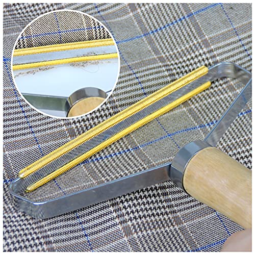 Andiker Lint Remover For Pet Hair, Portable Metal Lint Roller Shaver For Carpet, Scraper With Wooden Handle, Double Sided Clothes Fuzz Rollers To Remove Hairball #TOP4