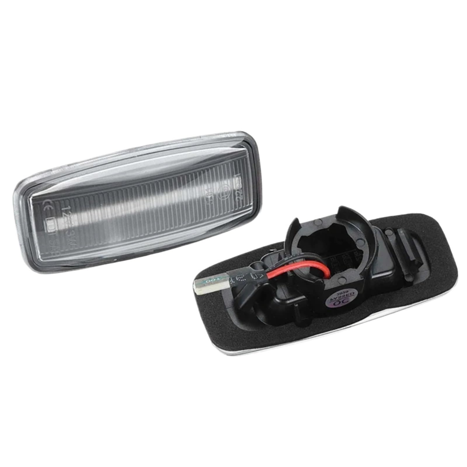 Luce Intermitente Lateral Compatible Con Nissan Para Almera 2012-2015 Para Atlas 2007-2010 Para Presage 2003-2009 Luces Señal Giro Lámpara Marcador Lateral Coche(White,Dynamic)