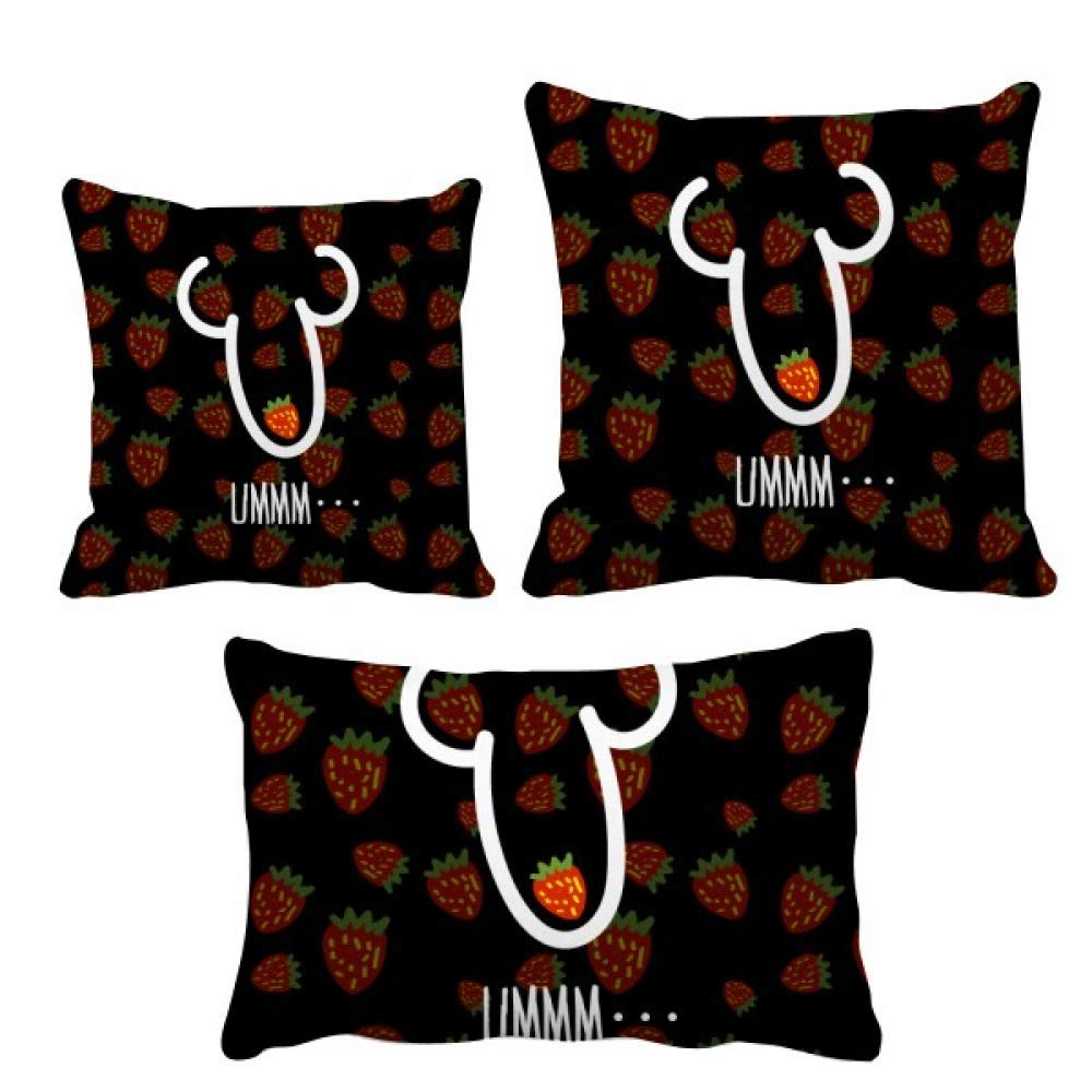 Coussin drôle de dessin ensemble insérer coussin accueil sofa decor