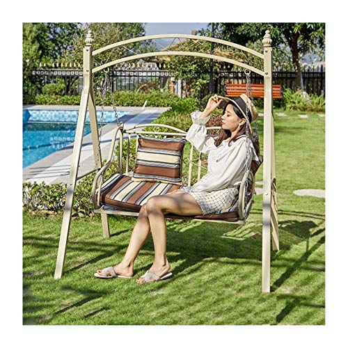 Columpio de princesa para exteriores, sillas oscilantes para adultos, columpio de jardín, hamaca perezosa, juego perfecto para patio, junto a la piscina