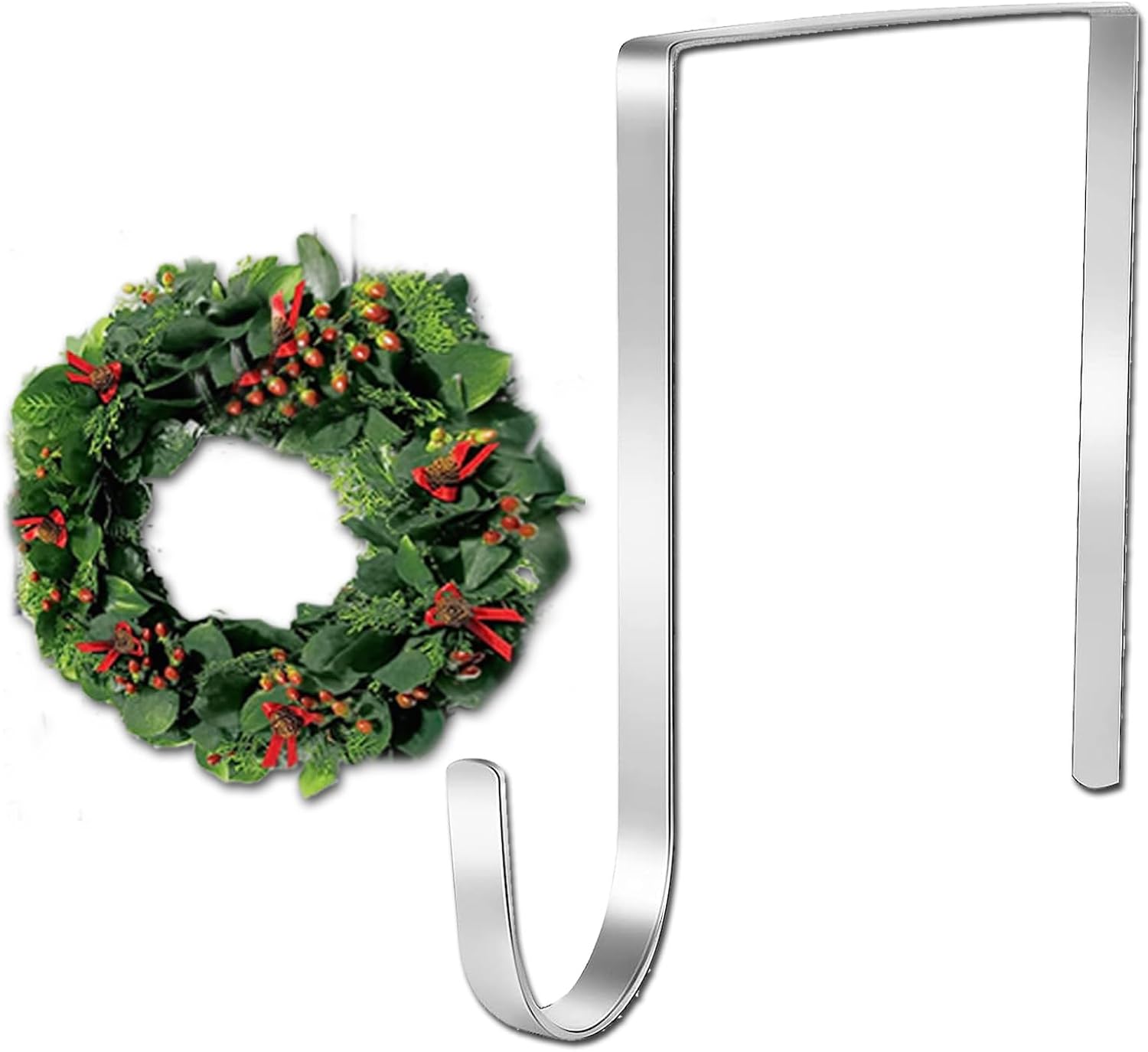 Arilaca Headstone Wreath Hanger for Cemetery Wreath Holder for Grave Marker Halloween