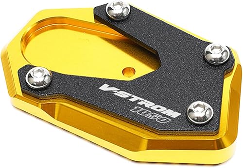 Miniatura 6 de CNC aluminio for Suzuki V-Strom 1050XT VSTROM 1050 2019-2021 Motorcycle Kickstand Foot Side Stand Extension Pad Support Plate (Color  1050XT Black)