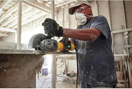 Miniatura 8 de DEWALT Amoladora angular, velocidad variable, 5 pulgadas, 13 amperios, con cable (DWE43231VS)