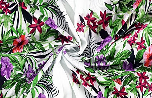 Multi Purpose Hawaiian Scarves Pareo Beach Wraps Sarongs4