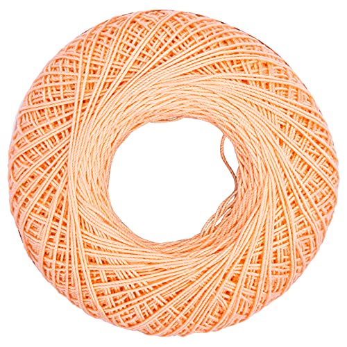 Image of Coats Crochet Aunt Lydia's Crochet, Cotton Classic Size 10, Light Peach