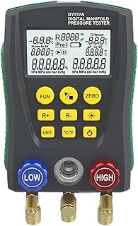 CIRONI Pressure Gauge Set R410A Digital Manifold Meter Pressure Temperature Tester