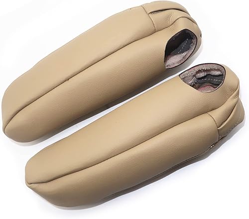 Miniatura 6 de Priprilod 2 fundas de repuesto para asiento de piel beige y marrón compatible con Lexus RX 300 330 350 2003 2004 2005 2006 2007 2008 2009 (solo