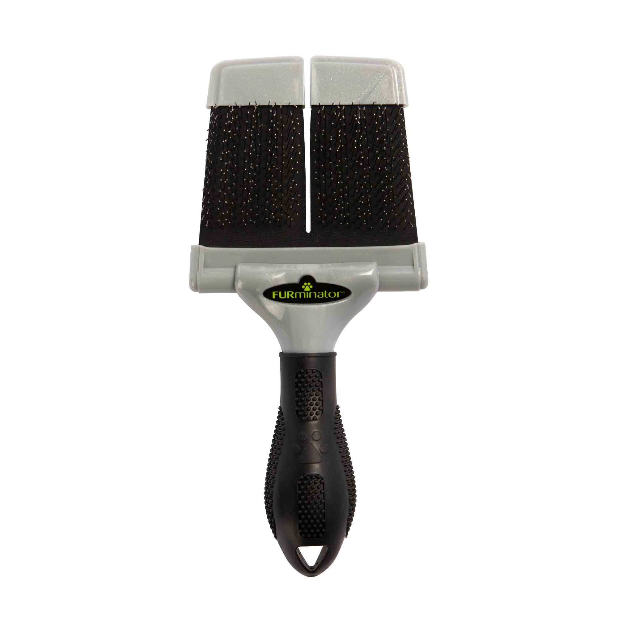 FURminator Slicker Brush Carda Grande/Dura para separar y desenredar el pelo de los perros y gatos