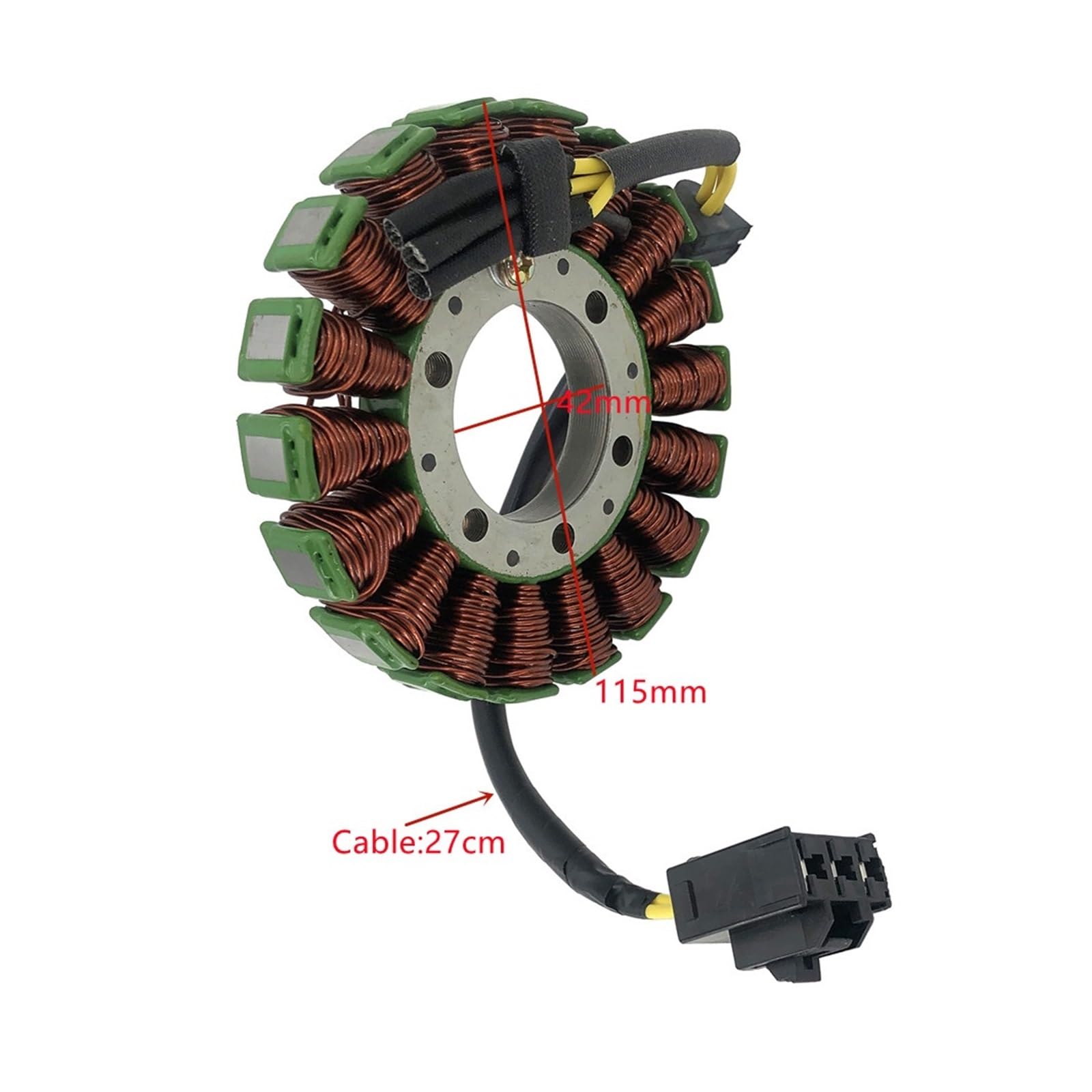 Motos Generador Bobina Estator Piezas de Motocicletas, Accesorios, generador, 18 bobinas, 3 Cables, estator de Encendido Magneto para CBR1000RR CBR 1000 RR 2004-2007