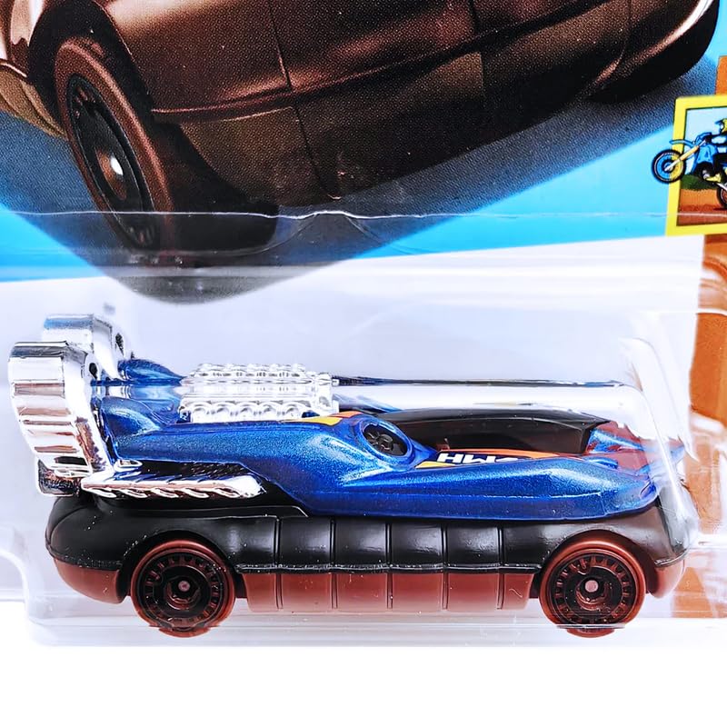 Image of Hot Wheels Let's Race Netlix Hover Storm HW Dirt for Ages 3 and Up (Blue)