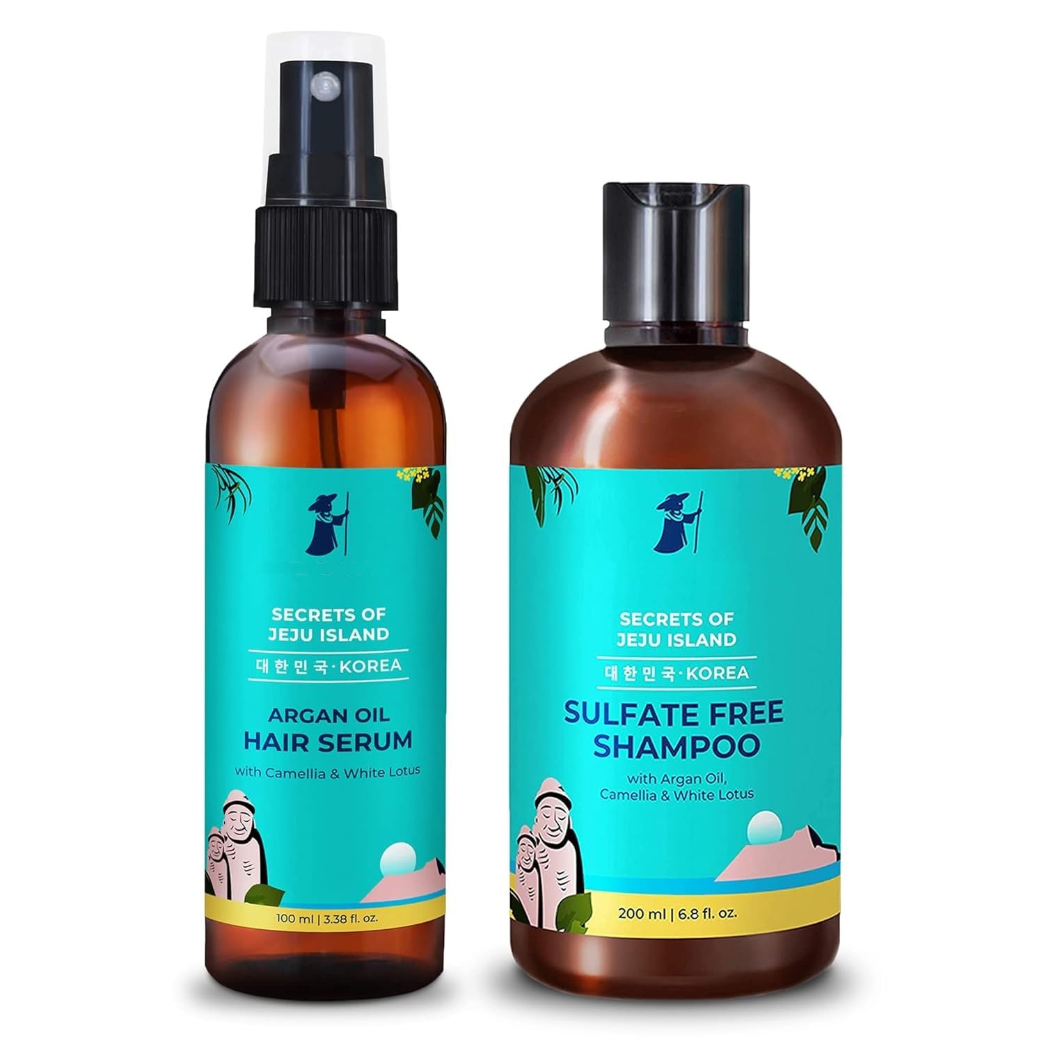 Quantum Leap Basic Hair Care & Frizz Control Combo | Shiny Strong Hair | Seal Cuticles & Nourish | Fight Frizz & Dryness | Sulphate Free Shampoo 200ml, Argan Oil Hair Serum 100ml | Men & Women-image-21