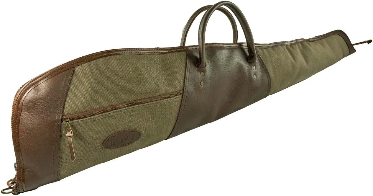 Boyt Harness Leather and Canvas Rifle Case