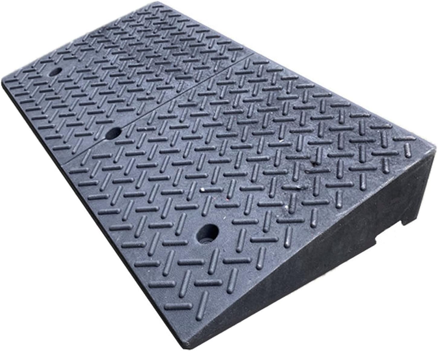 Driveway Curb Ramps, Rubber Car Curb Ramps, 39" L x 19" W Duty Wheelchair Ramps for