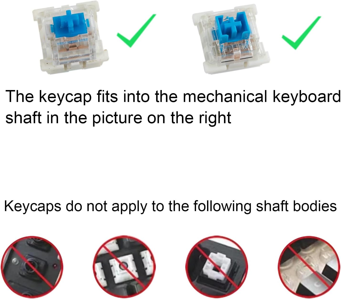 beimo OEM Keycaps Resin Casting Molds Set for Mechanical Gaming Keyboard,Easy Use for Handmade Keycaps,1u to 6.25u (08 2.00U BACKSPACE)